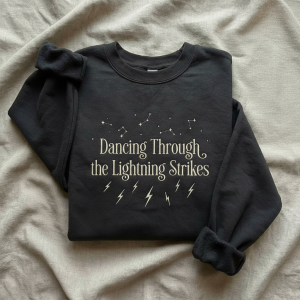Inspirational Quote Printed Pullover Sweatshirt