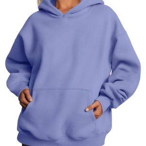 Long Sleeve Pullover Hoodie For Woman